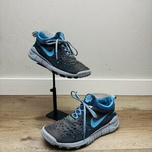 Nike Free Run Blue And Gray Trail Running Shoes Women’s Size 7.5